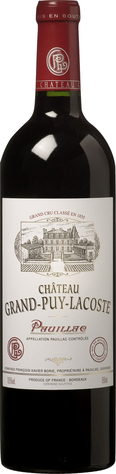 Château Grand-Puy-Lacoste Pauillac 5ème Gr. Cru Cl. AOC 2016
