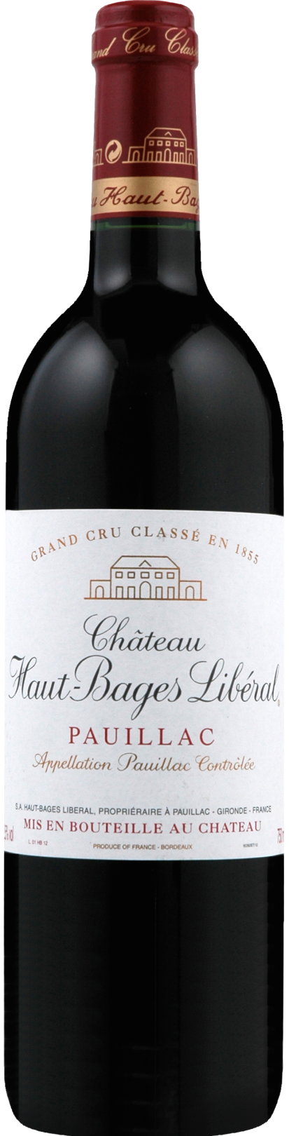 Château Haut-Bages Libéral Pauillac 5ème Gr. Cru Cl. AOC 2016